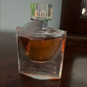Elegant Amber Perfume Bottle